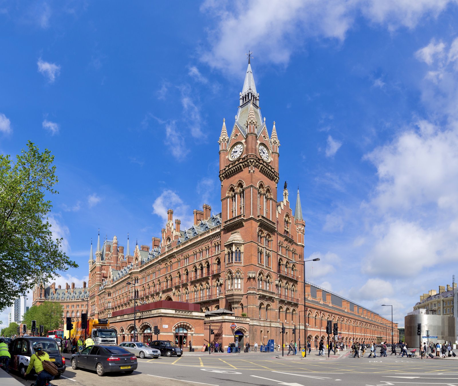 St Pancras station